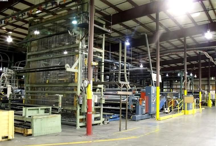 EGAN DAVIS STANDARD Extrusion Coating Line, 1998 year.